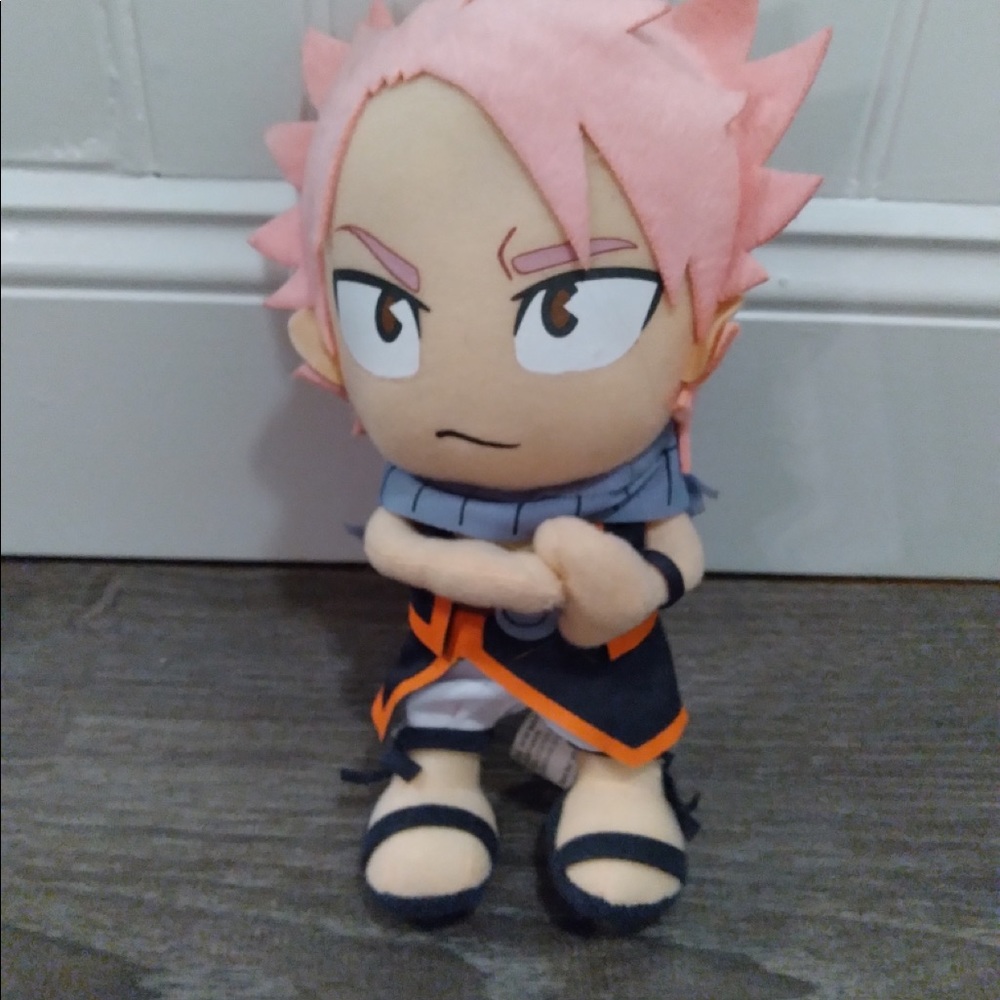 Fairy Tail anime Natsu plush doll